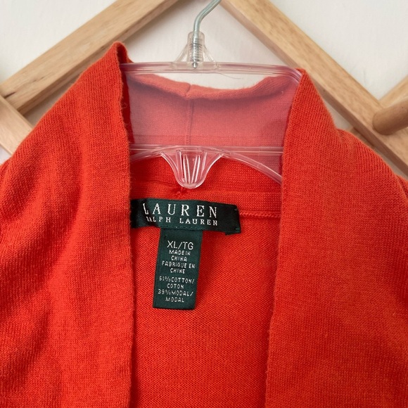 Lauren Ralph Lauren Cinched Cardigan - Picture 2 of 7